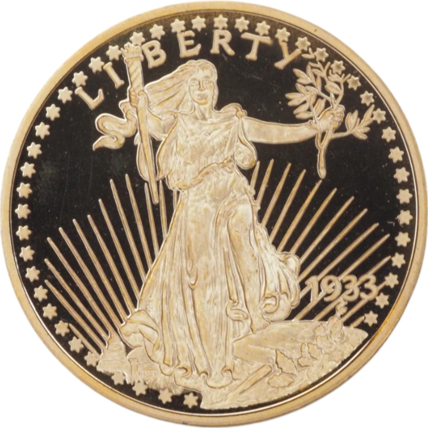1933 American Eagle Coin Copy Liberty Design