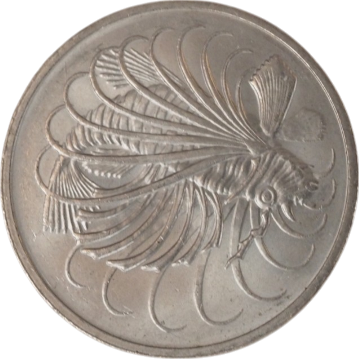 1974 Singapore 50 Cents Coin