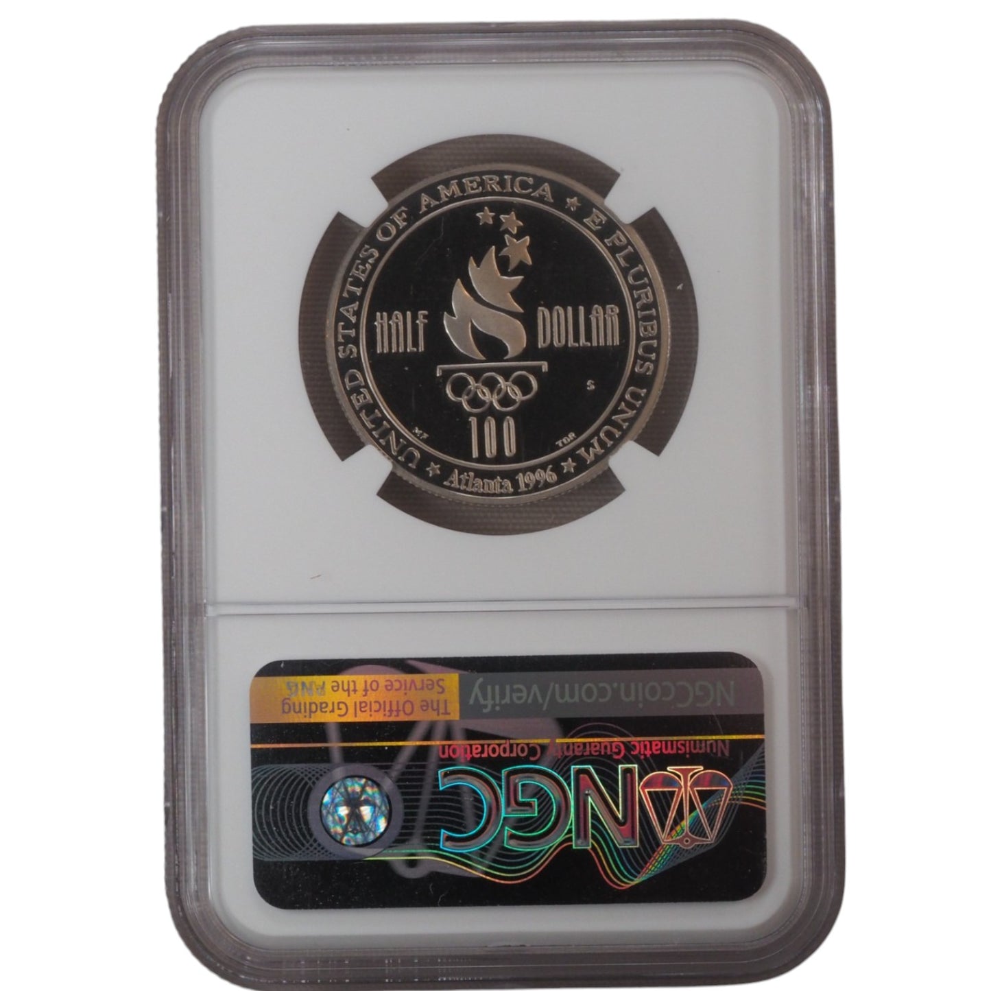 1996 United States Olympic Commemorative Half Dollar - Atlanta 1996 - NGC PF68 Ultra Cameo (Soccer)
