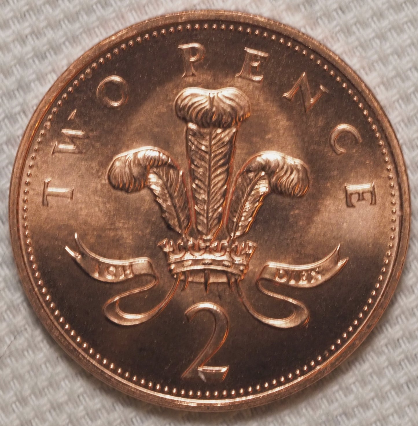 2 New Pence 1977, United Kingdom Coin KM# 916