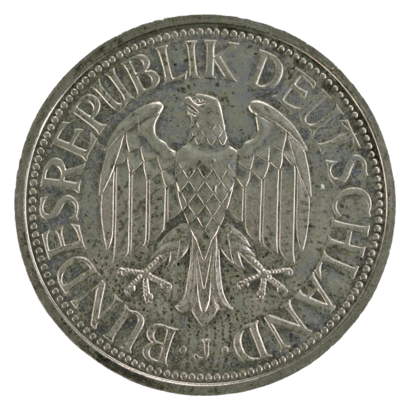 Germany, 1 Deutsche Mark 1981 Coin KM# 110