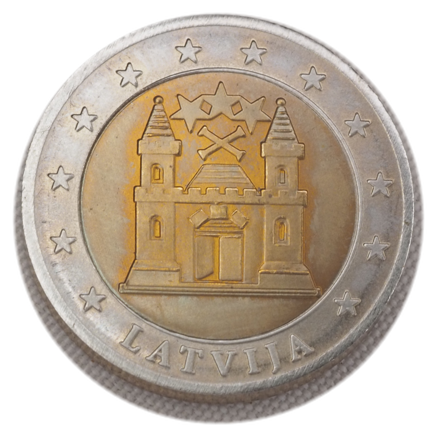 Latvia 2 Euro Coin (2004) - European Union Series, Special Edition