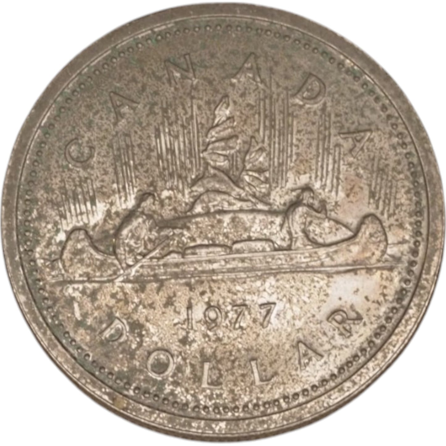 1977 Canada Dollar, Queen Elizabeth II