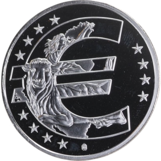 10th Anniversary of the Euro Coin, European Unity Commemorative