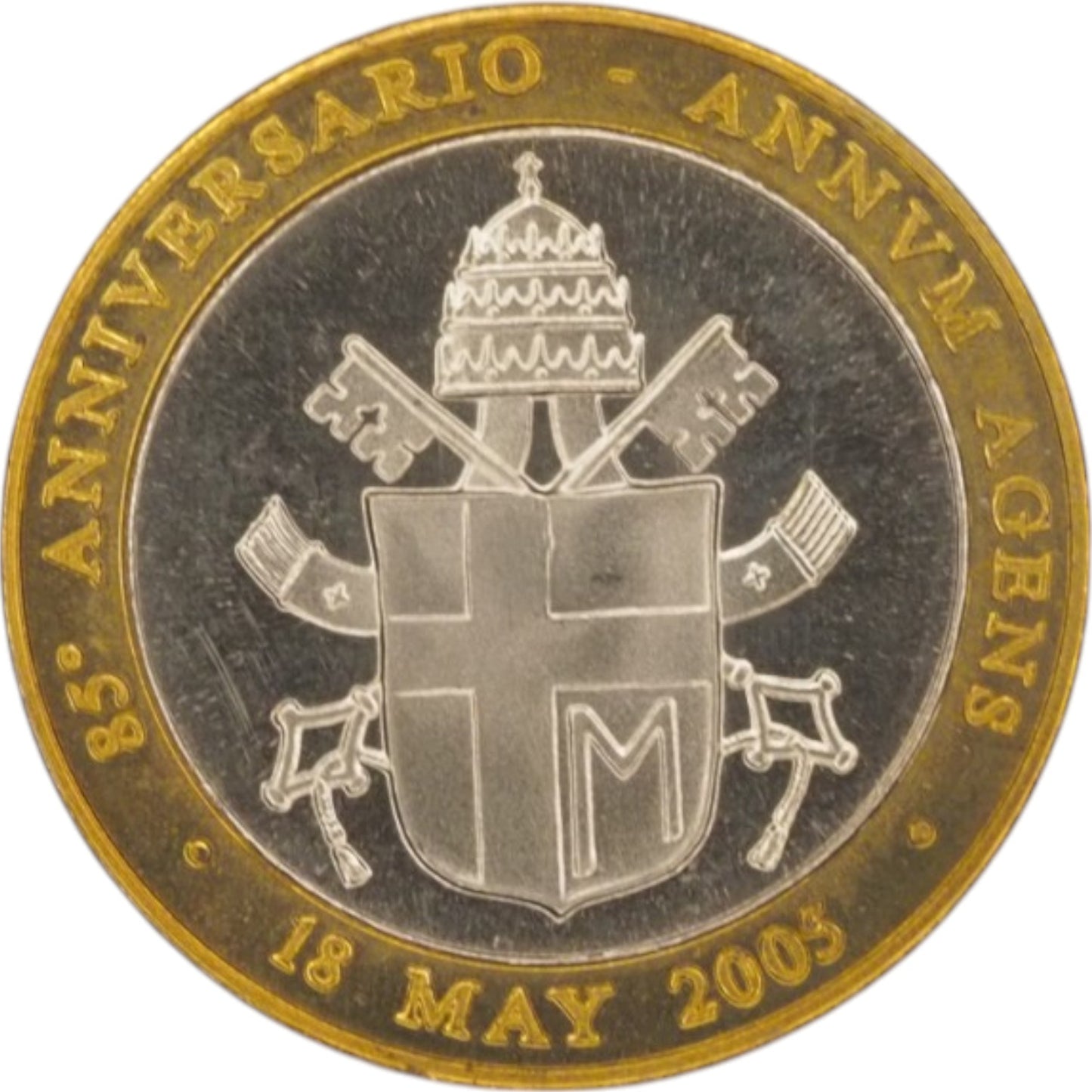 2005 Commemorative Coin for Pope John Paul II's 25th Anniversary of Papacy