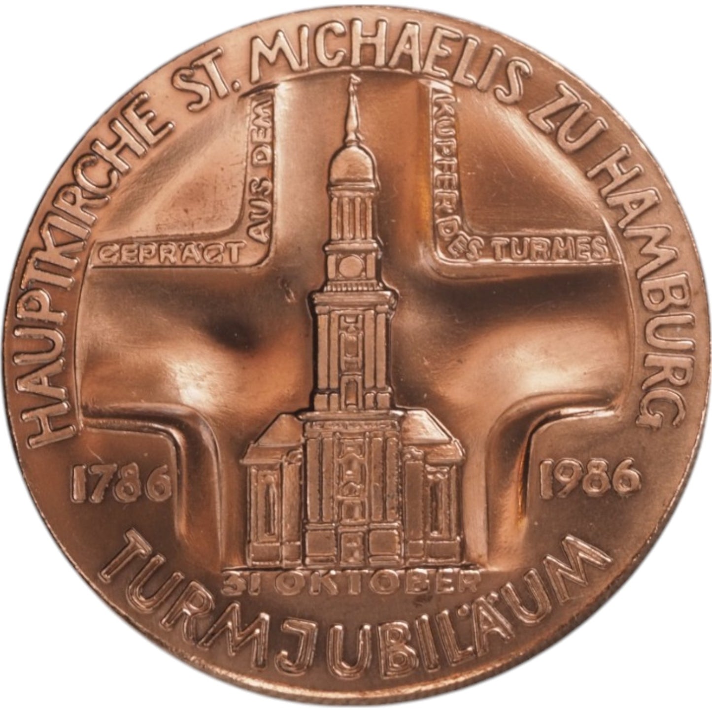 Germany Jubilee Commemorative Medal 1986 (200th Anniversary: 1786–1986)