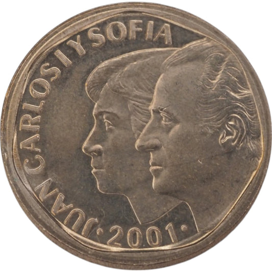 500 Pesetas Coin (Spain, 2001)
