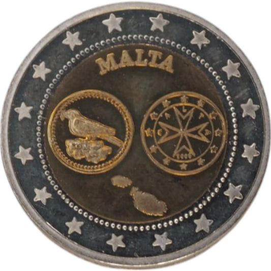 Malta Coin 2008 - National Symbols