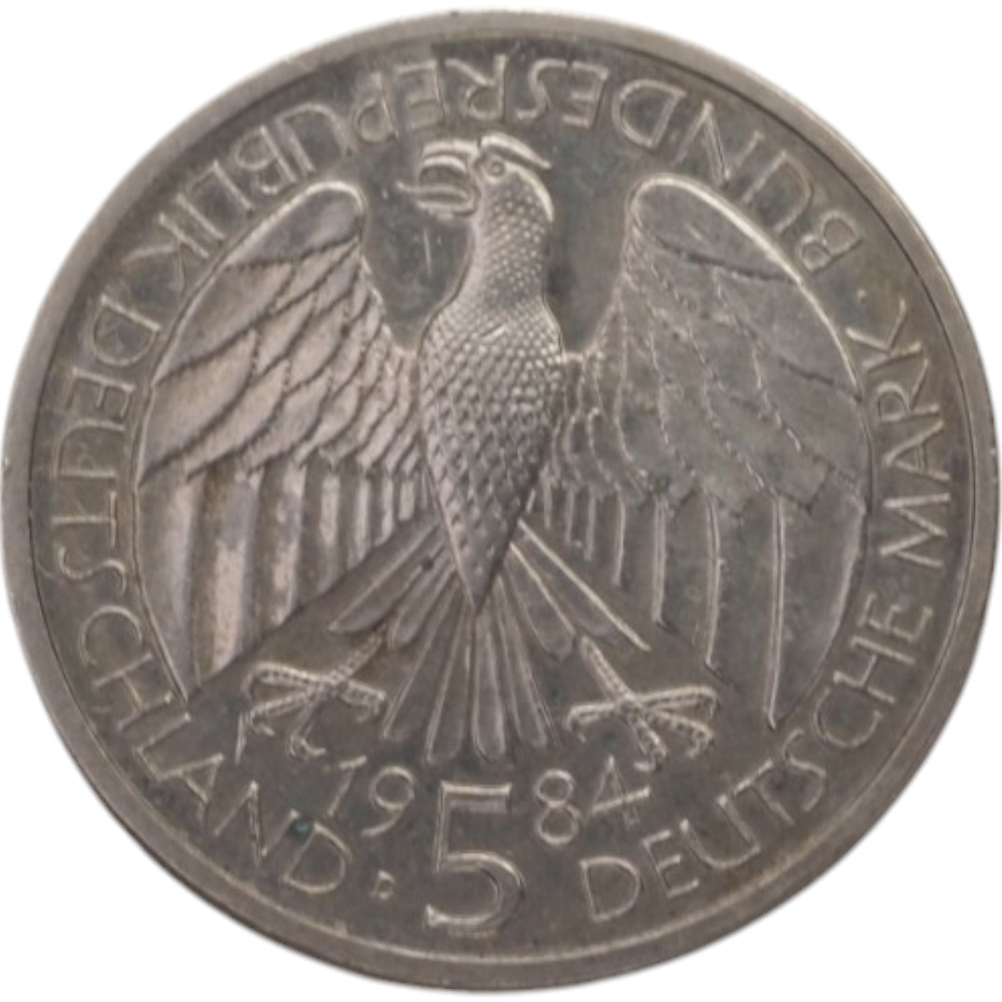 5 Deutsche Mark, Germany - 1984 - German Customs Union Commemoration Coin