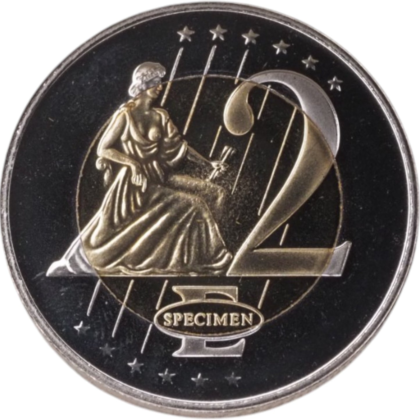 Vatican 2002 Specimen - Pope John Paul II, 2 Euro.