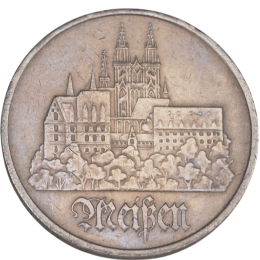 5 Mark Deutsche Demokratische Republik (DDR) Coin - 1972 Meissen - Vintage Collectible