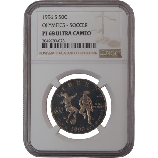 1996 US Olympic Commemorative Half Dollar - Soccer