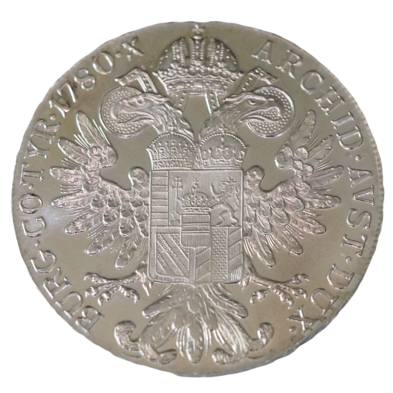 1780 Maria Theresia Silver Thaler Coin Austria UNC 28.08g