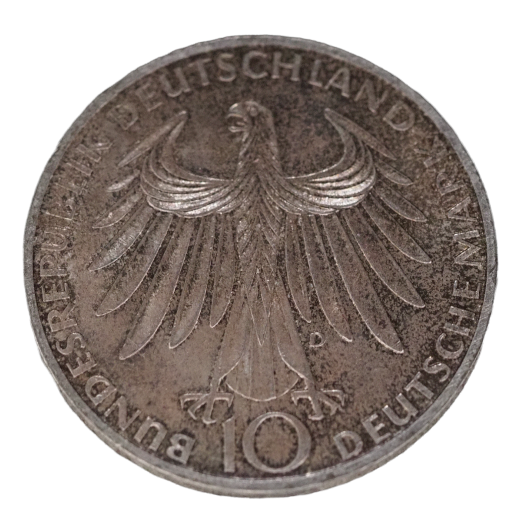 1972 Olympic Games Munich 10 Deutsche Mark Silver Coin