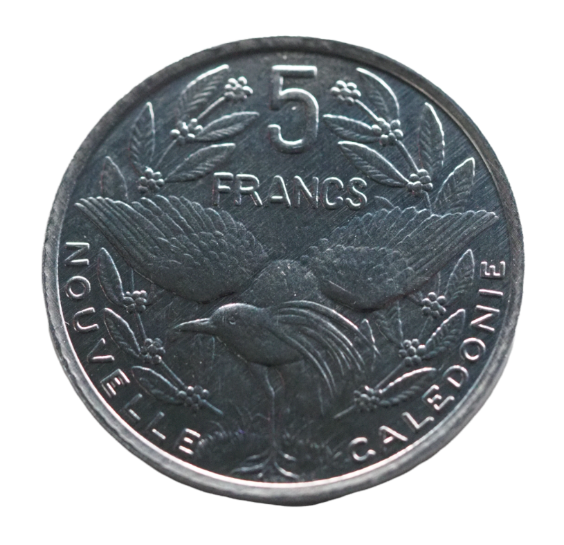 2001 Essor Prof Coin Nouvelle-Caledonie 5 Francs