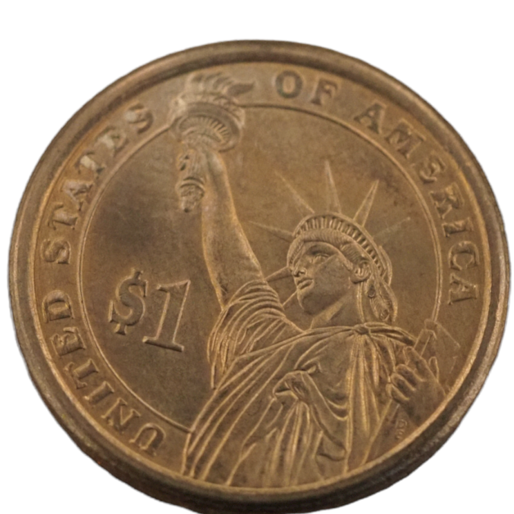 2008 Presidential $1 Coin, Andrew Jackson, Copper-Zinc