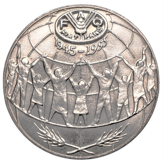 25 Centims Andorra 1995 UNC Coin Front View