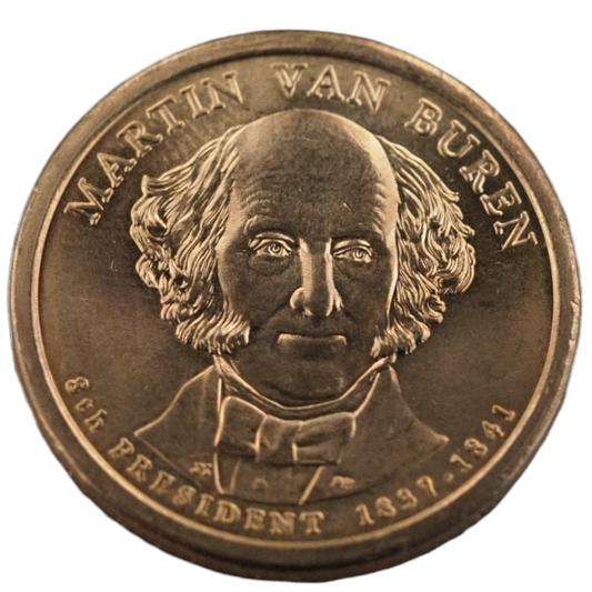 8th President 1837-1841 Presidential $1 Coin USA