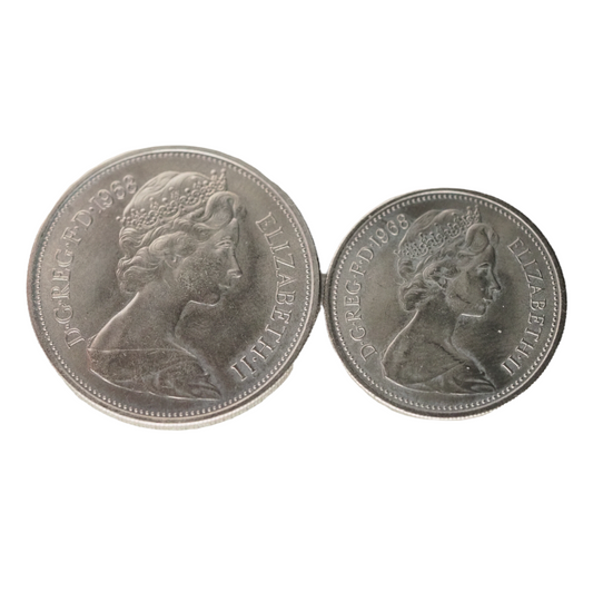 British 10 New Pence 1968 UNC