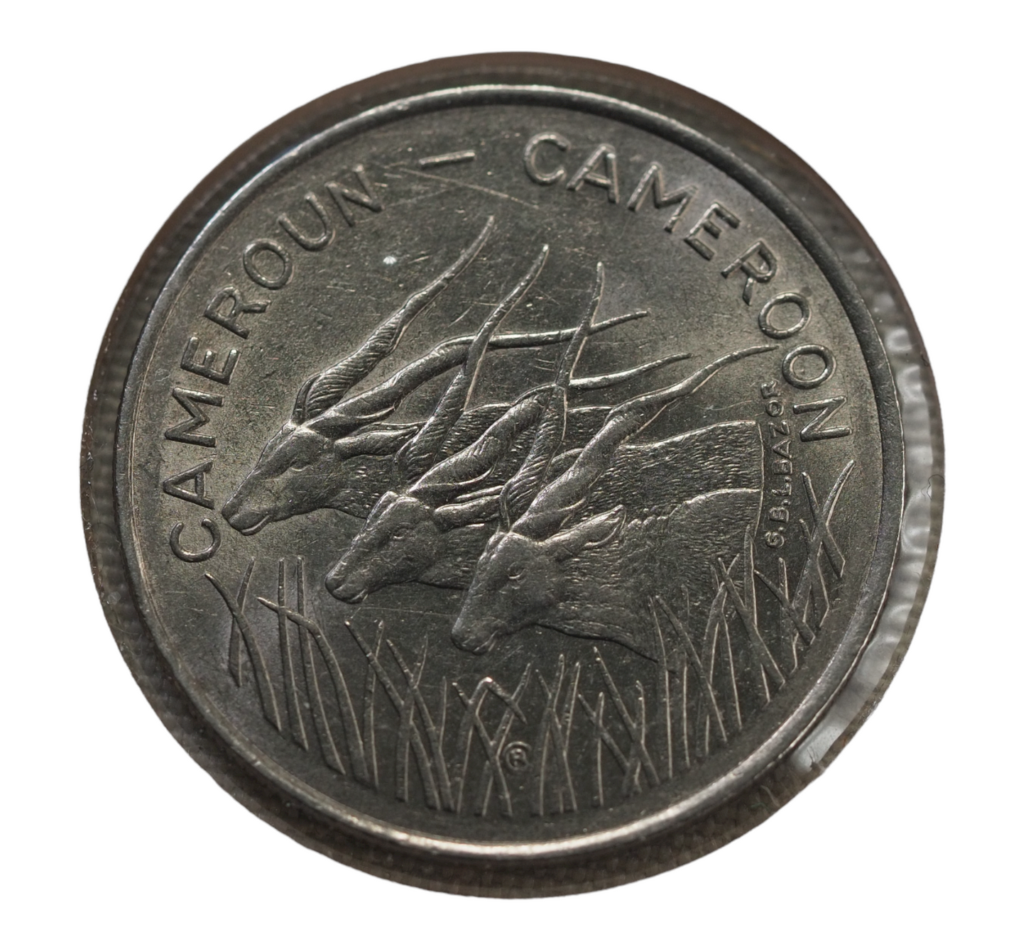 Cameroon 100 Francs 1975 Coin - Nickel Collectible