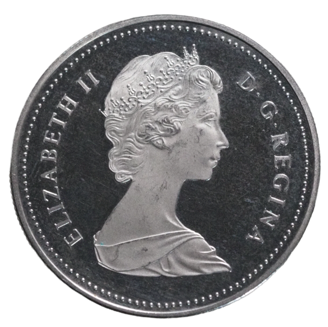 Canada 1982 Regina 100th Anniversary Silver Dollar Coin