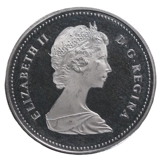 Canada 1982 Regina 100th Anniversary Silver Dollar Coin