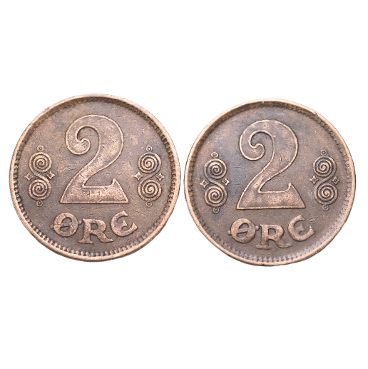 Denmark 2 Ore 1919 Coin
