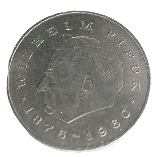 East Germany 20 Mark 1972A Wilhelm Piesk Coin KM# 42