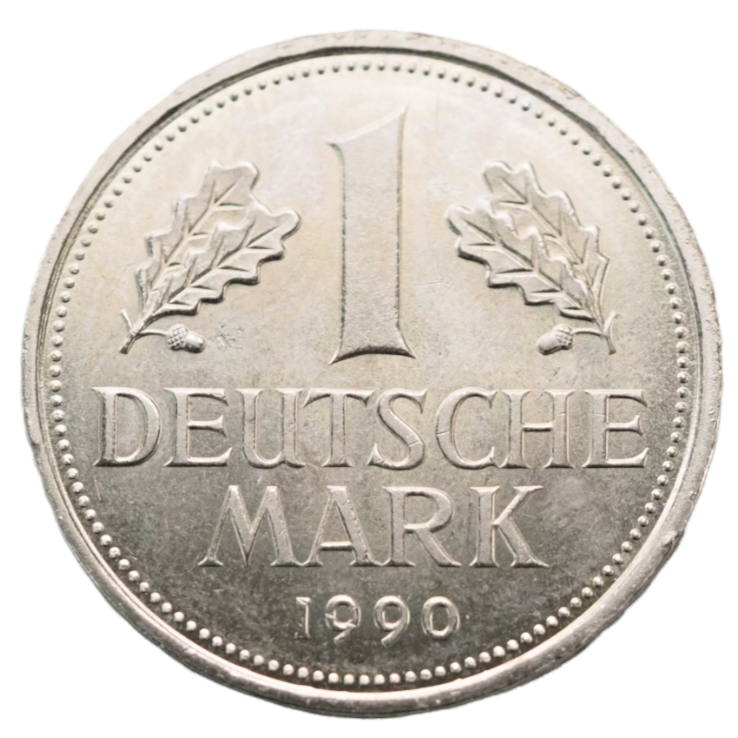 Germany 1 DM 1990G Coin MS 65-70