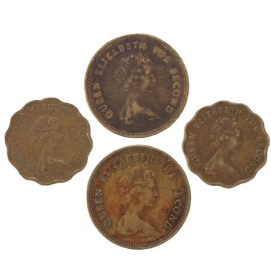 Hong Kong 50 Cents 1978, 1980 Coin