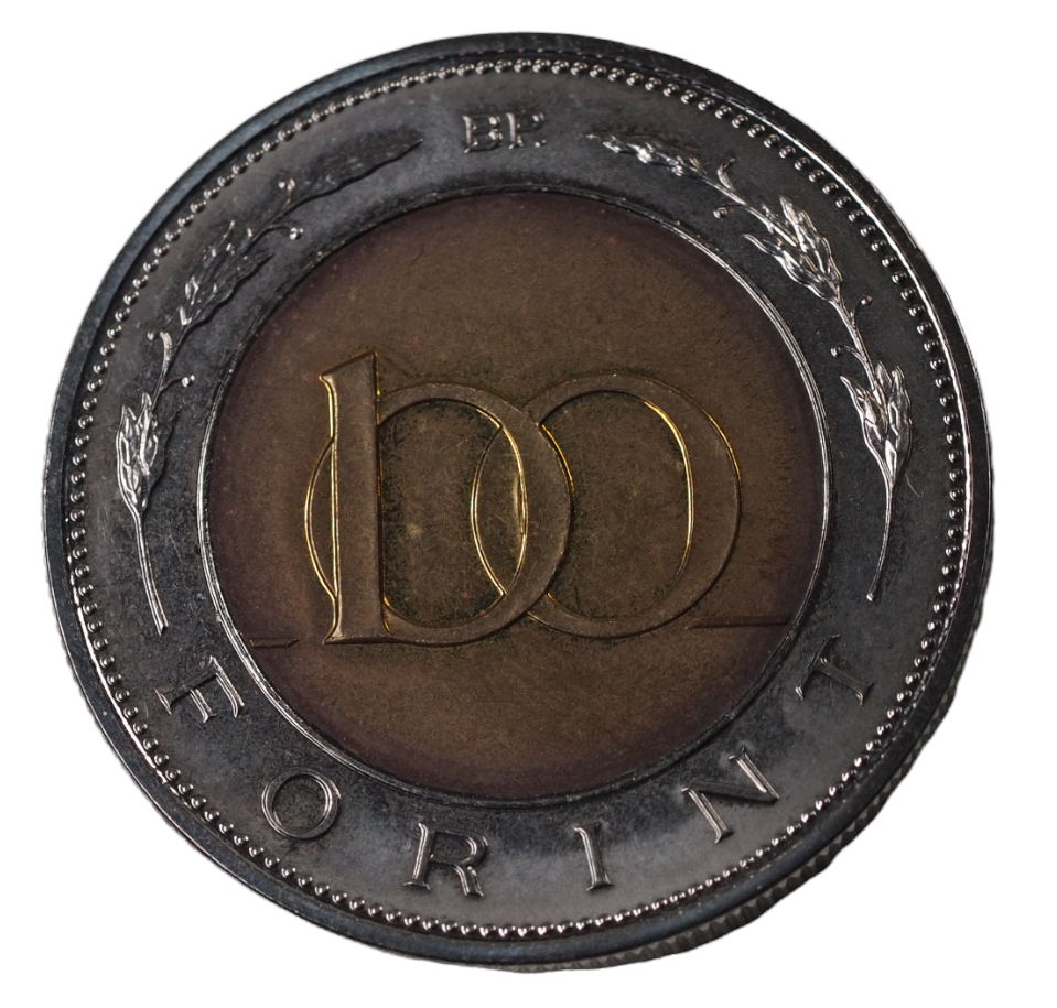 Hungary 100 Forint Bi-Metallic Coin