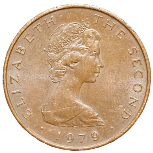 Isle of Man 2p Pence 1979 Bronze Coin KM# 34