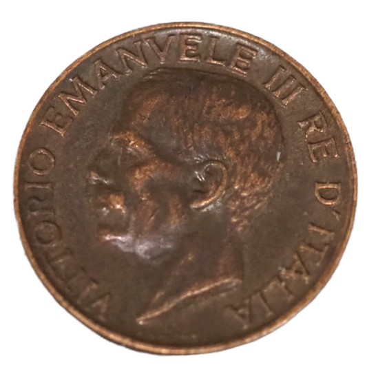 Italy 5 Centisimi 1929 Coin Vittorio Amanuele III KM# 59