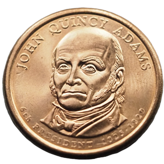 John Quincy Adams 1825-1829 Presidential $1 Coin USA