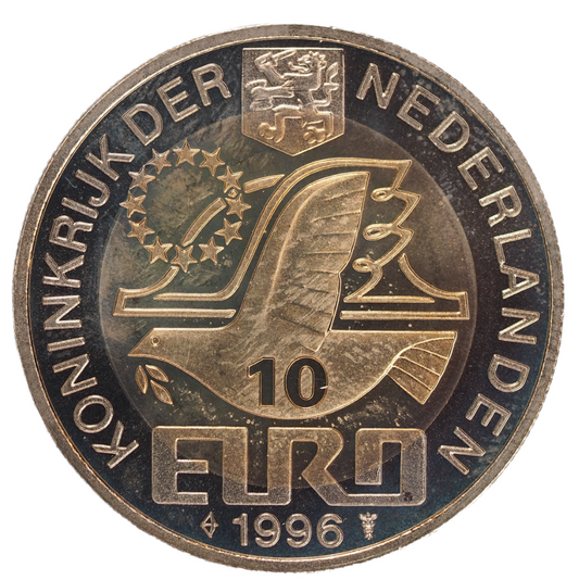 Nederland 10 Euro 1996 'Willem Barentsz' Medal