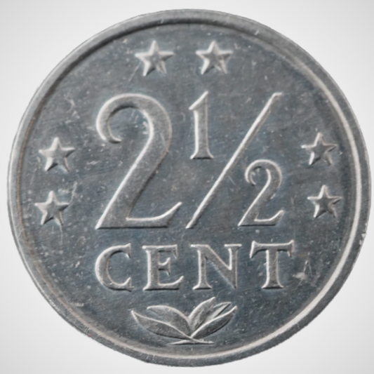 Netherlands Antilles 2-1/2 Cents 1979 Coin KM# 9a