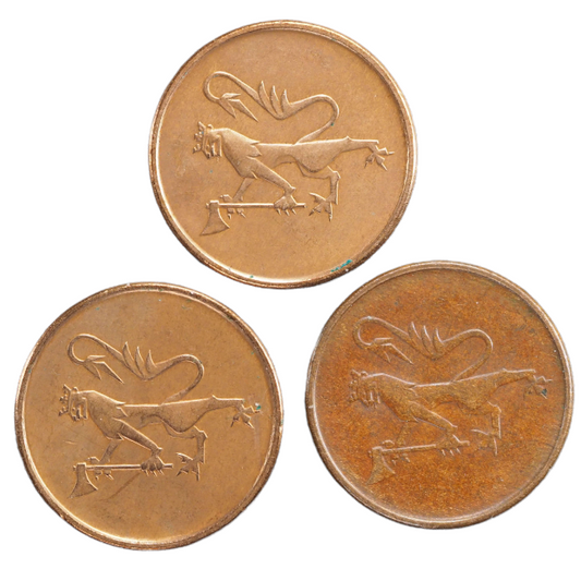 Norway 5 Ore Olav V Set 1973 1974 1980 Coins