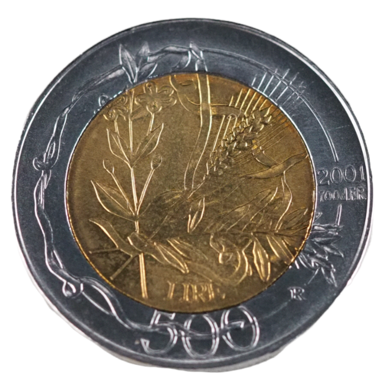 500 Lire San Marino 2000 Coin KM# 404
