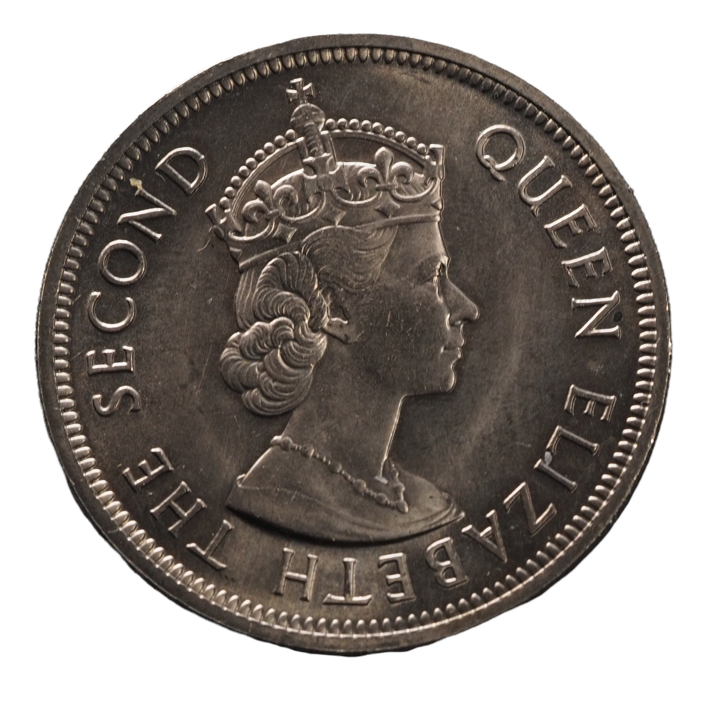1972 Seychelles One Rupee Coin Copper-Nickel