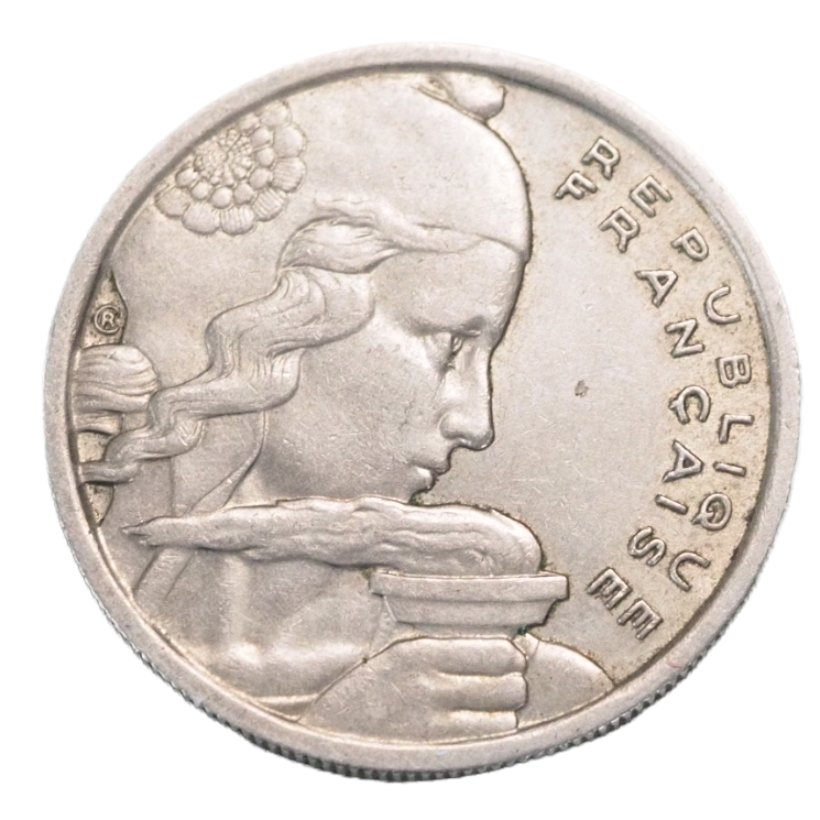 1954 France 100 Francs Coin - N# 688