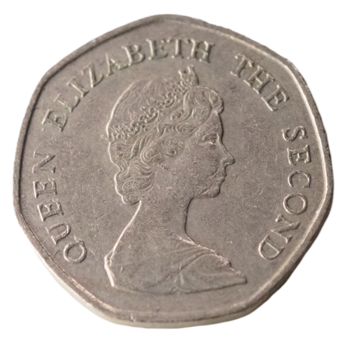 20 Pence 1998 Falkland Islands Coin, Copper-Nickel