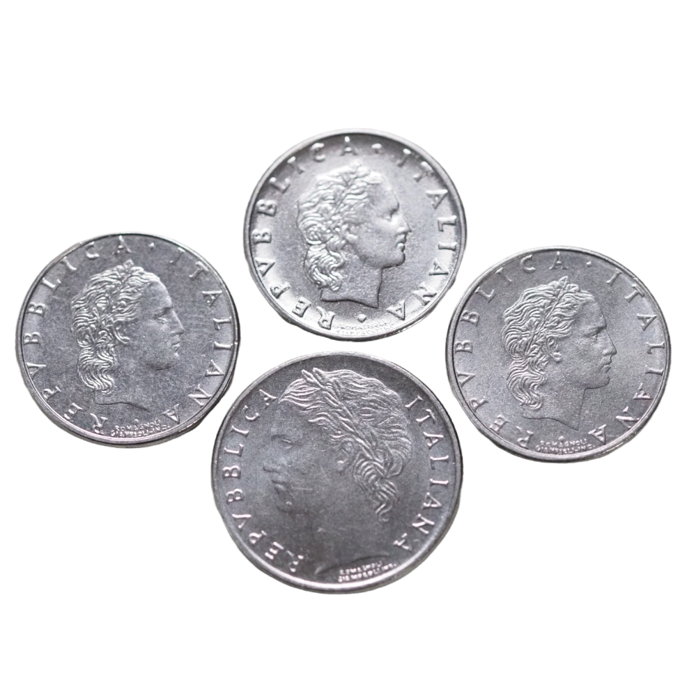 1993-1995 50 Lire Vulkan Little Size Coin