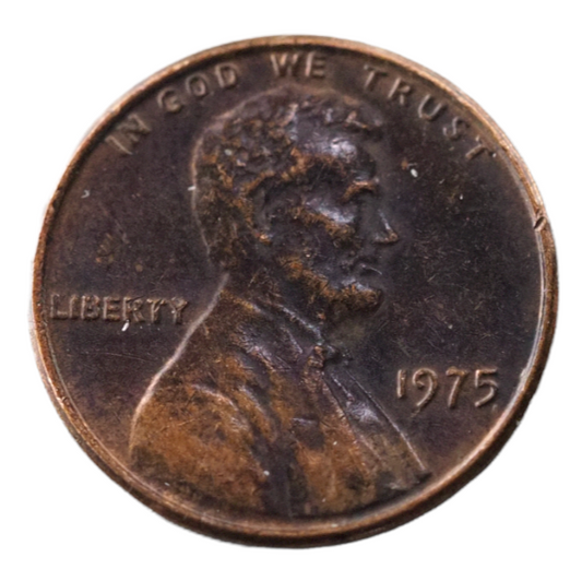 1975 Lincoln Memorial One Cent Coin, USA, Copper
1975 Lincoln Memorial One Cent Coin, Copper, USA