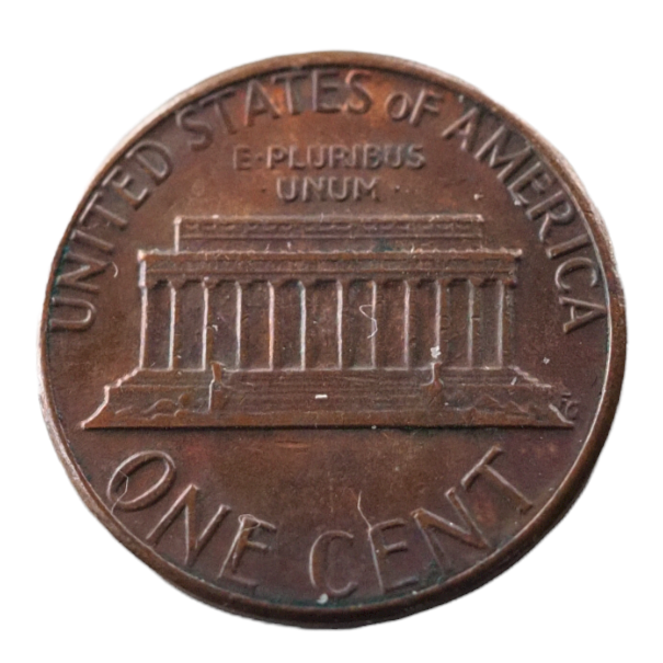 1983 D Lincoln Memorial Coin USA 2.5g Zinc