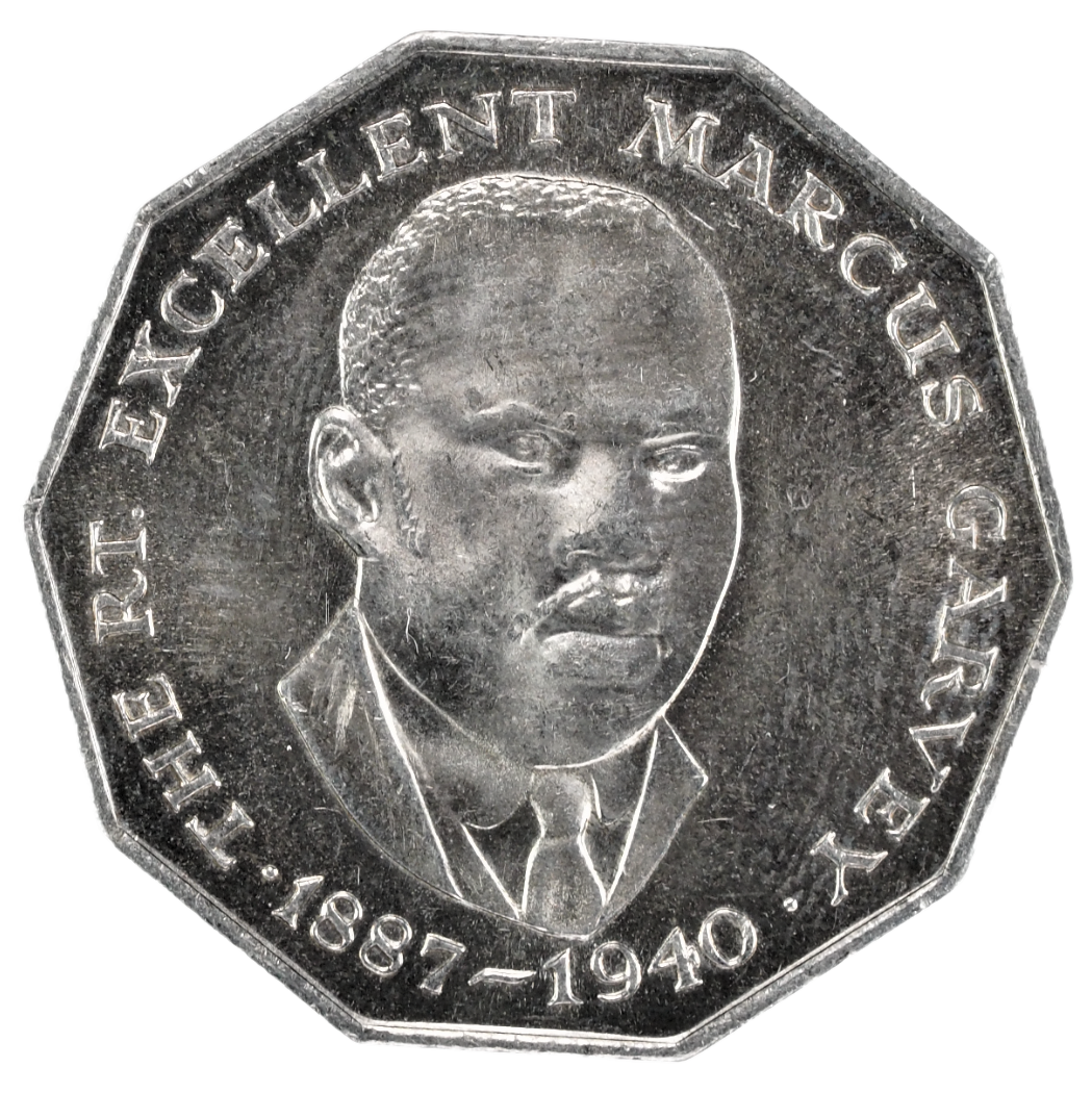 1988 Jamaica Fifty Cents Coin Large Size KM# 65