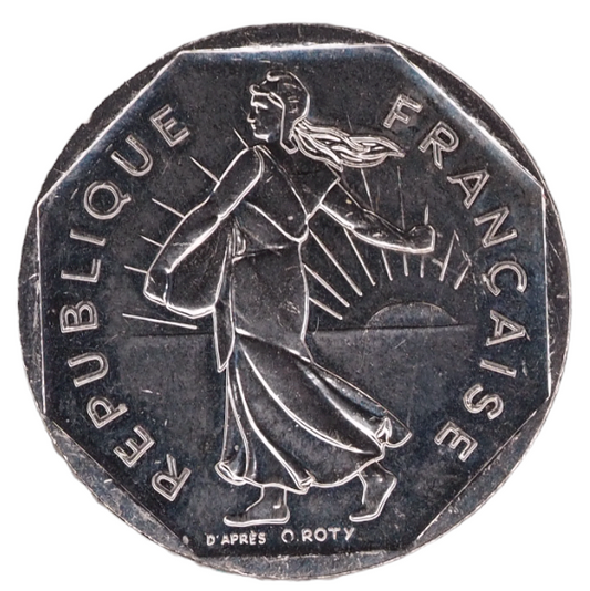 2 Francs France 2000 Coin KM# 942.1