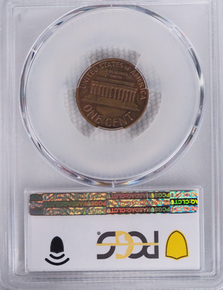 PCGS Graded Lincoln One Cent 1972 Coin MS 64BN