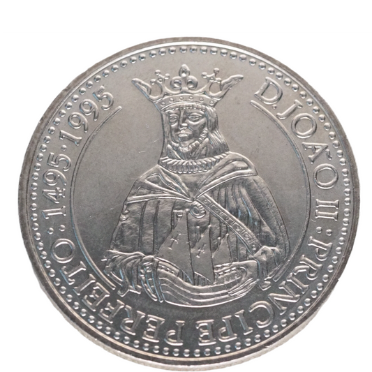 Portugal Discoveries John II 200 Escudos 1994 UNC Coin Front