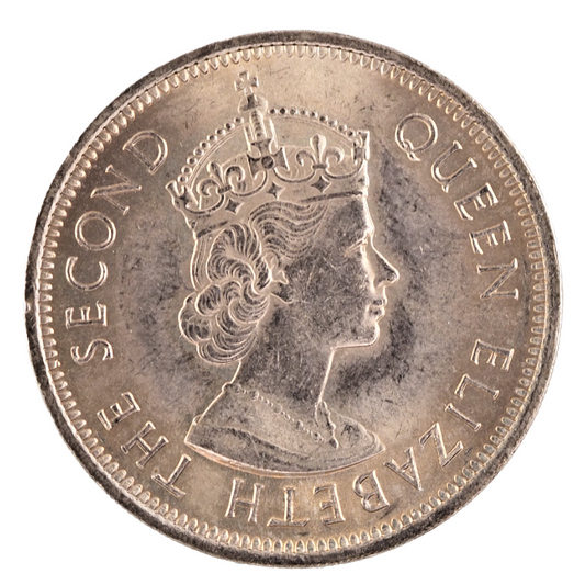 Rare Key Year 1971-H British Hong Kong One Dollar KM# 35