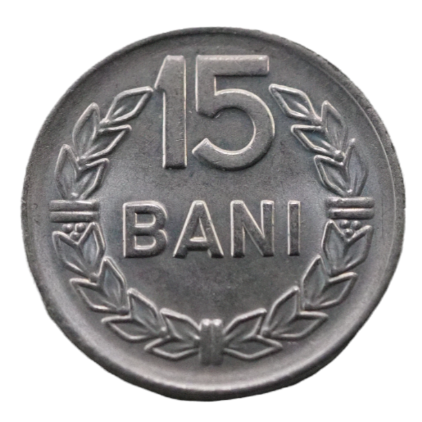 Romania 15 Bani 1960 Coin UNC